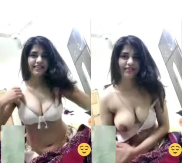 Extremely cute babe indian porm show big tits mms