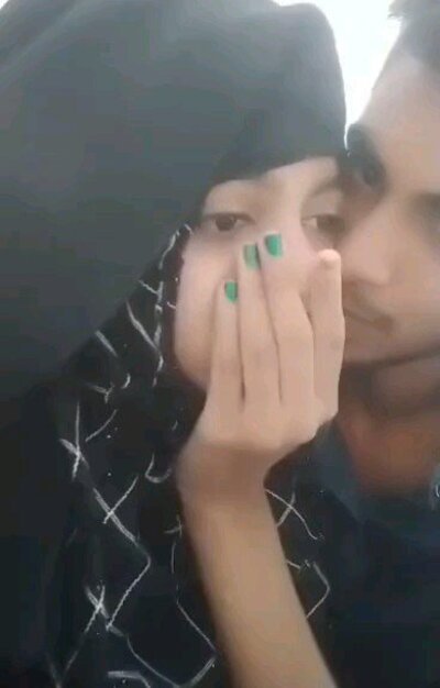 Muslim hijabi girl hot desi porn enjoy with bf outdoor