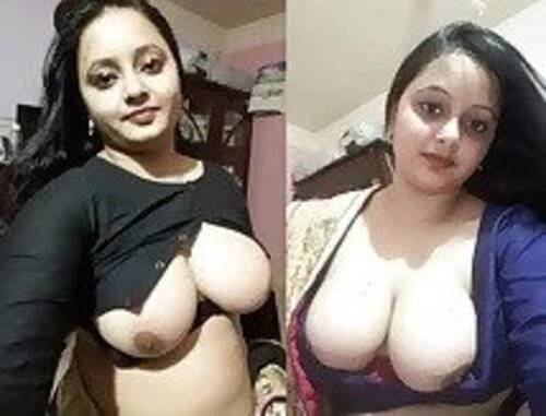 Super hottest big boob hot bhabi xx pressing tits fingering pussy