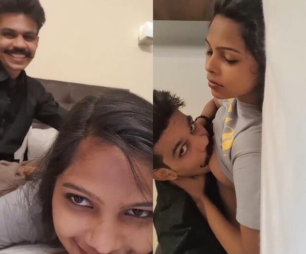 Very beautiful horny lover couple south indian xxx sucking fucking HD