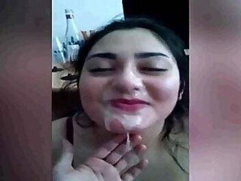 Hot paki bhabi sexx pakistani hard fuck cum out on face
